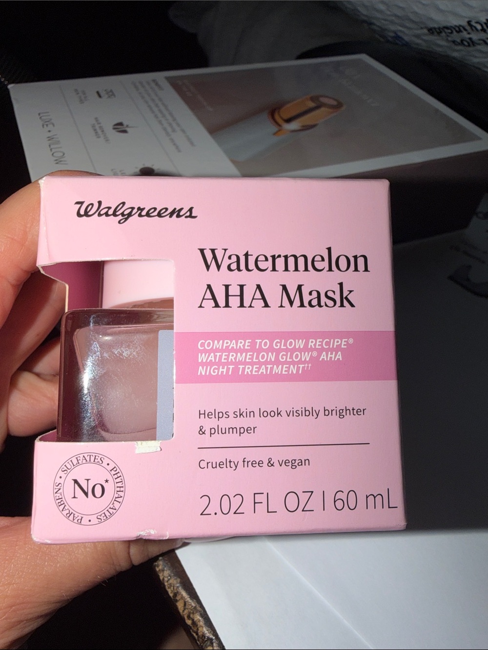 Watermelon AHA Mask — Just Like Glow Recipe By Walgreens